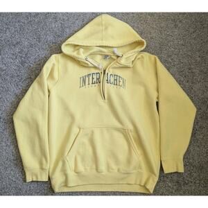 Vintage Gear For Sports Interlachen Country Club Hoodie Yellow Size Large 1/4